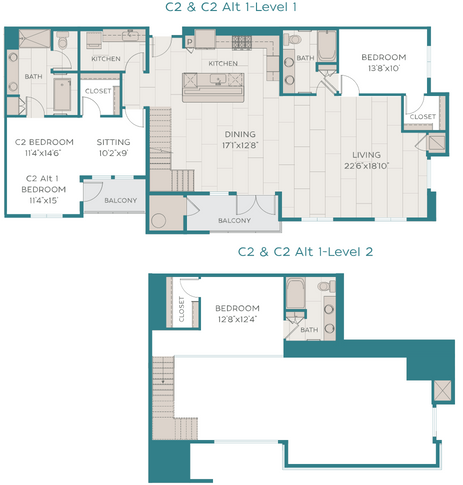 C2 Alt 1 floorplan